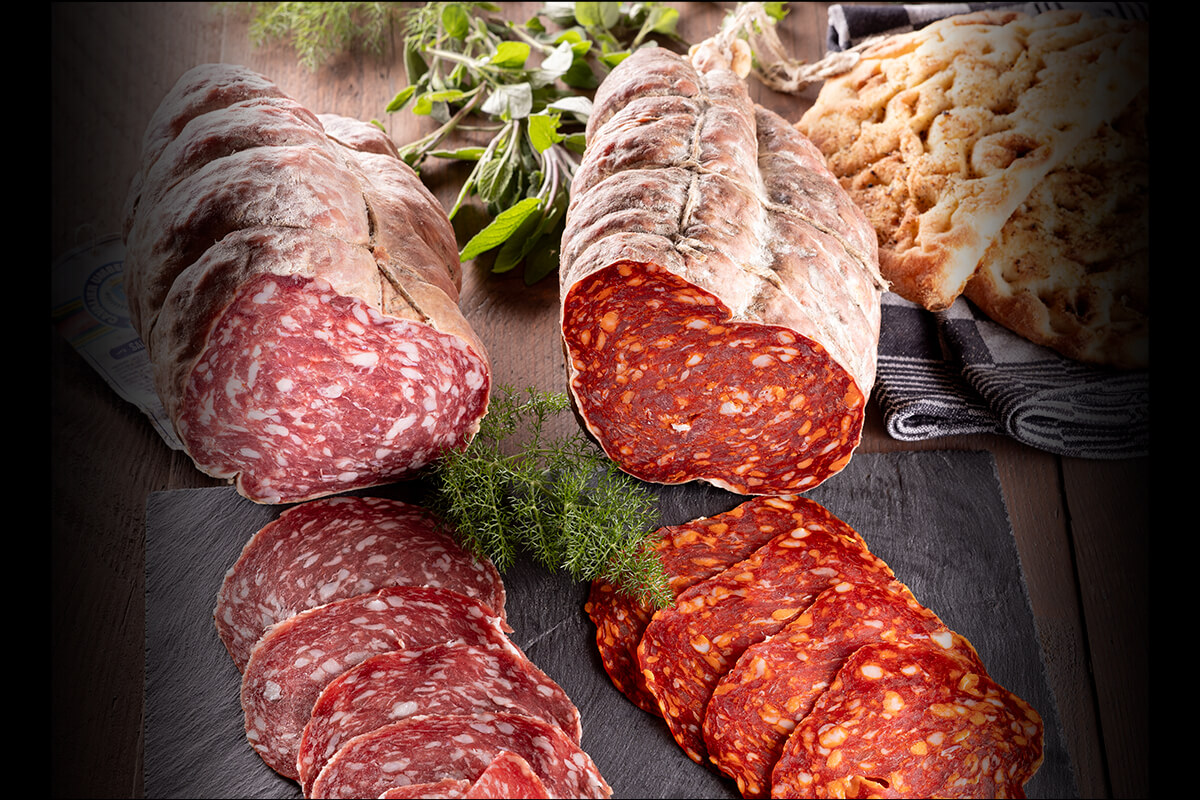 Salami Contadino & Salami Pimentoso