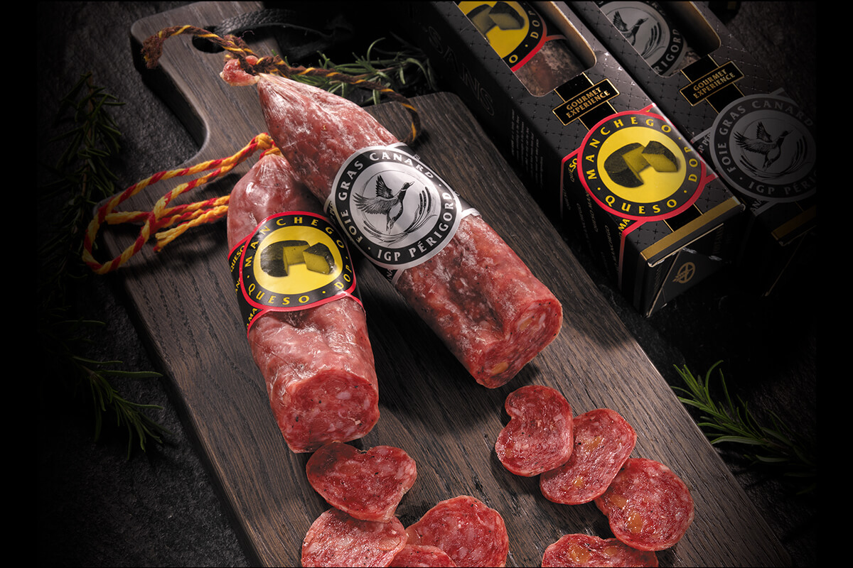 Salchichon met Foie Gras & Manchego 200 Gr